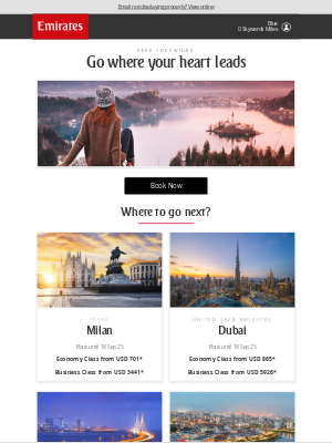 Emirates - Where to next?