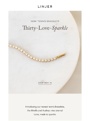 NEW! Tennis Bracelets 🎾