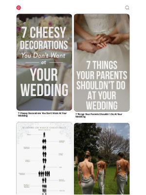 Pinterest - Wedding for nora