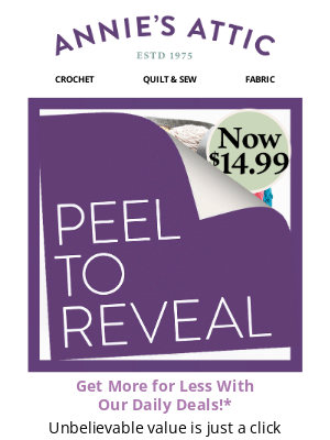 Annie’s - All Yours for Under $15!