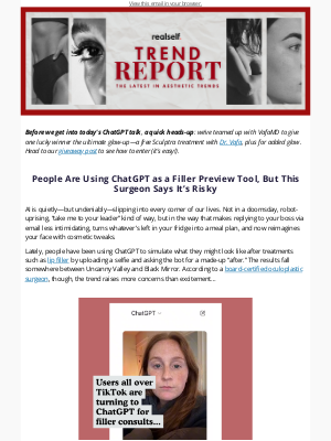 RealSelf - Can ChatGPT Predict Filler Results?