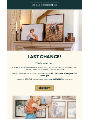 SmallwoodHome - ⏰ Last Call: 25% OFF Ends Tonight