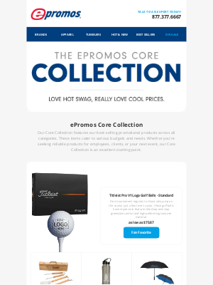 ePromos Promotional Products - 2025 Spring Swag Faves