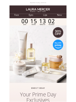 Laura Mercier Cosmetics - Ends Today: Up to 35% Off