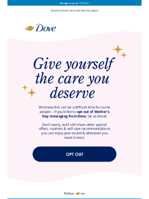 Vaseline - Not interested in Mother’s Day content from Dove? ❤️