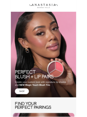 Anastasia Beverly Hills - Perfect Pairs: Blush + Lip