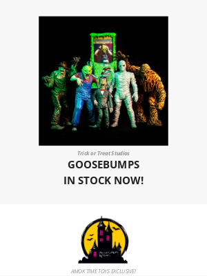 Amok Time Toys - Goosebumps, Ghostbusters, Gremlins and Baby Selwyn