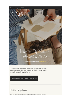 COAT Paints - Forecast Is: 20% Off