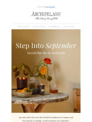 Archipelago Botanicals - Scents Made For September 🍂