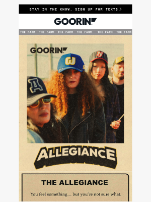 Goorin Bros. - The Allegiance.