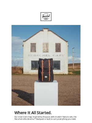 Herschel Supply Co. - Our Most Iconic Backpack.