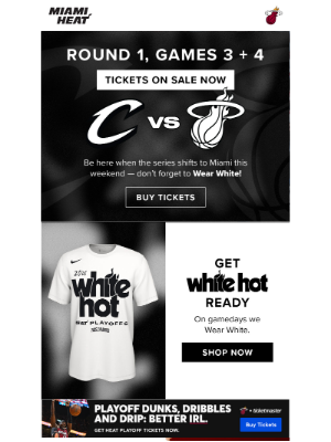 Miami Heat - THIS SATURDAY: Cavs vs HEAT, Game 3 💥