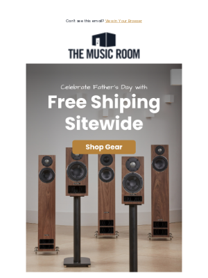 The Music Room - Fathers Deserve Free Shipping