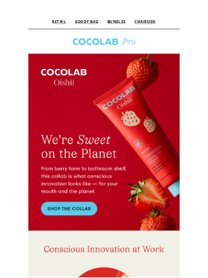 Cocofloss - A strawberry with a mission