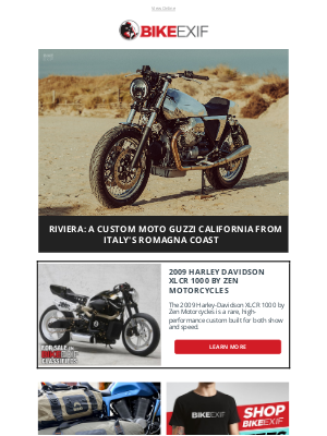 Bike EXIF - Riviera: A Custom Moto Guzzi California From Italy's Romagna Coast