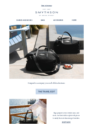 Smythson - For a life well-travelled