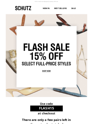 Schutz - EXTRA 15% OFF: Final Pairs