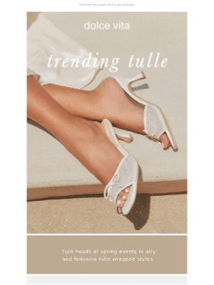 Dolce Vita - NEW FEMININE HEEL TREND