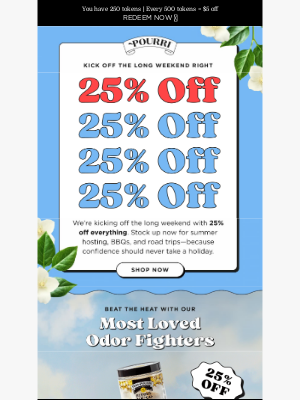 Poo~Pourri - 25% Off Starts... NOW! 🏃🏼‍♀️💨
