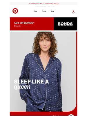 Target (Australia) - Sleep like a queen | Satin PJ sets $45ea