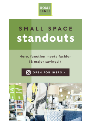 HomeSense - ✨ MAJOR savings for small spaces
