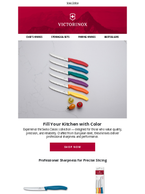 Victorinox - Fill Your Kitchen with Color