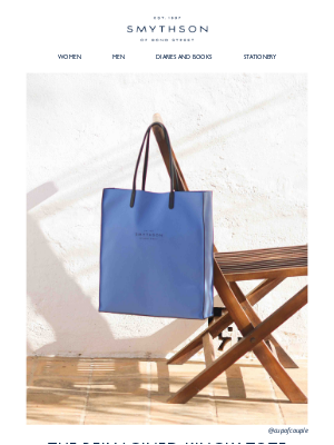 Smythson - The return of the Kingly Tote