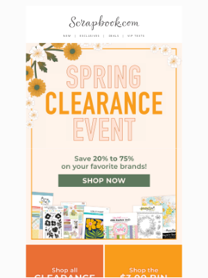 Scrapbook - 👀 3 More Days to Shop a HUGE Clearance Sale!