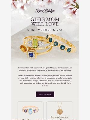 Ben Bridge Jeweler - Timeless Gifts for Mom