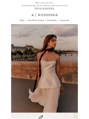 Anthropologie - Trendsetting brides wear *these*...