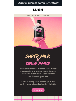 Lush North America - Did someone say ... MASHUP? 🥛🧚