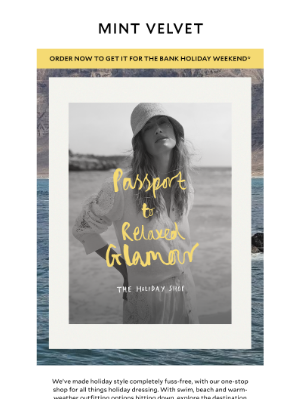 Mint Velvet (United Kingdom) - The Holiday Shop - get long weekend ready