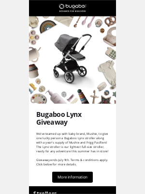 Bugaboo - Bugaboo x Mushie Giveaway