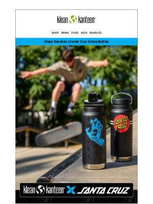 Klean Kanteen - Special Edition Santa Cruz Collab.