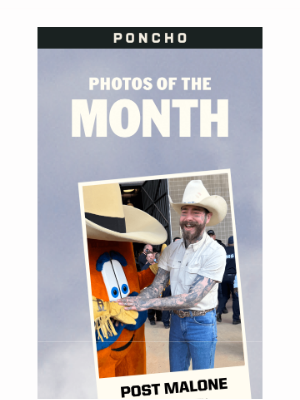 Poncho - Photos of the Month