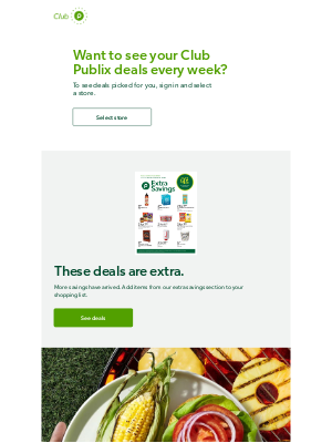 Publix Super Markets - Save on the sizzle!🍔