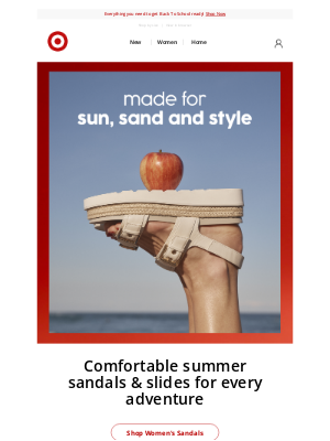 Target (Australia) - Step into our comfy summer sandals