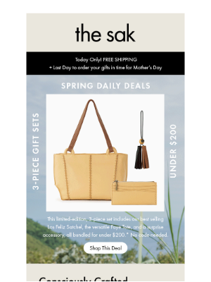 The Sak - Exclusive 3-Piece Gift Sets: Under $200!