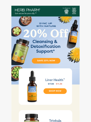 Herb Pharm - 🤩 Grab 20% off + a new recipe!