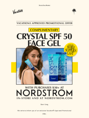 Andie - 🌴 Vacation® Gift with Purchase! Only at Nordstrom