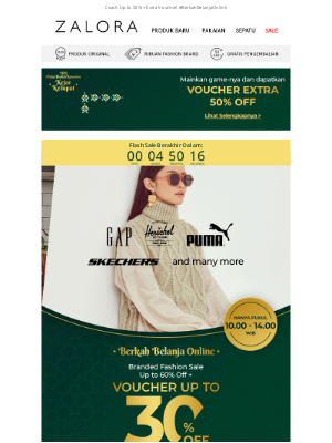 Zalora Indonesia Email Marketing Strategy Campaigns Mailcharts