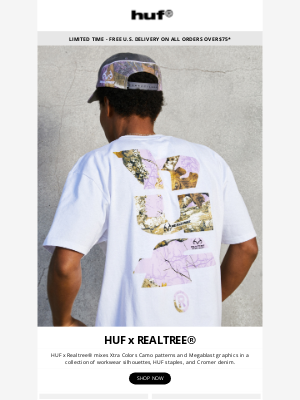 HUF Worldwide - Limited Stock Left!