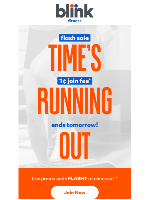 Blink Fitness - FLASH SALE ends soon: 1¢ join fee