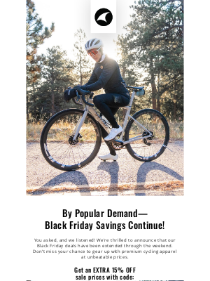 Pactimo - Great News! Black Friday Deals Extended