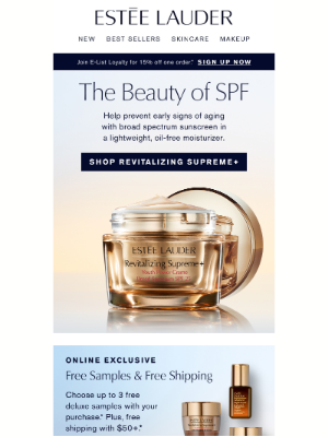 Estée Lauder - SPF Made Easy ☀️