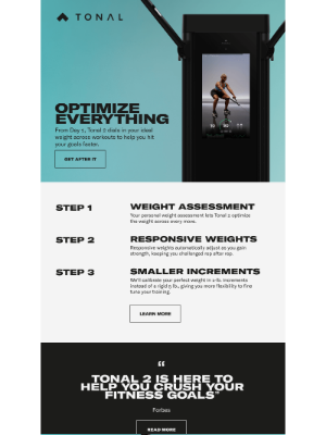 TONAL - Stop guessing weights and start gaining strength with Tonal 2