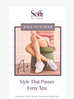 Sofft Shoes - Is your style in A+ Shape?