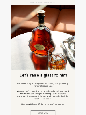 Hennessy - The Father's Day gift that sets the bar