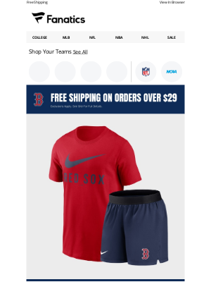 Fanatics - Level Up Your Active Game: New Performance Wear
