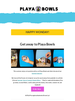Playa Bowls - Staycation With Playa Bowls ☀️